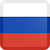 russia flag button square xs